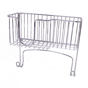 Zhaosheng Hardware - Soporte para tabla de planchar de hierro para montaje en pared, organizador de alambre de metal cromado para tabla de planchar