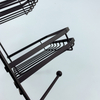 Zhaosheng - Estante para inodoro, carrito para ducha, metal, sin perforación, estante de almacenamiento para baño