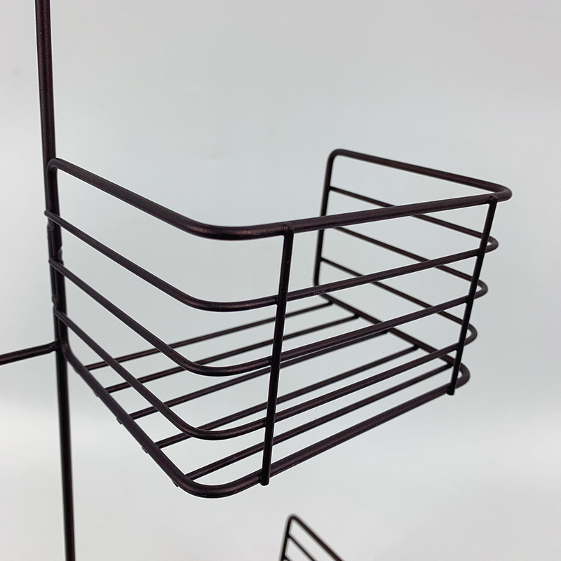 Zhaosheng - Carrito De Ducha Colgante Antioxidante Sobre El Baño Estantes Para Cabezal De Ducha Estante De Almacenamiento Para Baño