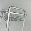 Zhaosheng- Carrito de baño de pie con estante de almacenamiento para baño de primera calidad directo de fábrica con 3 cestas grandes