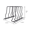 Zhaosheng Hardware - Divisor de utensilios de cocina Organizadores de utensilios para hornear Estante de almacenamiento de cocina Organizador de ollas y sartenes