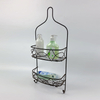 Zhaosheng - Estante de almacenamiento para ducha sobre cabezal de ducha, estante para cesta de ducha de baño