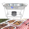 Zhaosheng Hardware - Rejilla plegable para calentador de alimentos, rejilla plegable de alambre para sartenes de tamaño completo