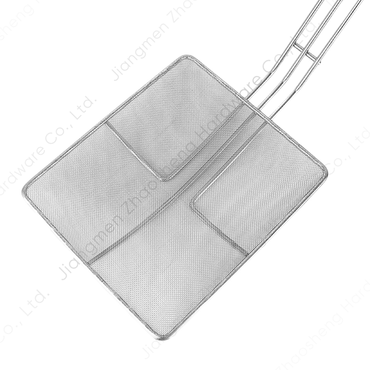 Zhaosheng Hardware - Cuchara coladora de aceite de malla fina de acero inoxidable para freír