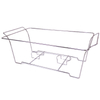 Zhaosheng Hardware - Buffet Chafer Calentador de alimentos Marco de alambre Aluminio Pan Chafing Dish Stand