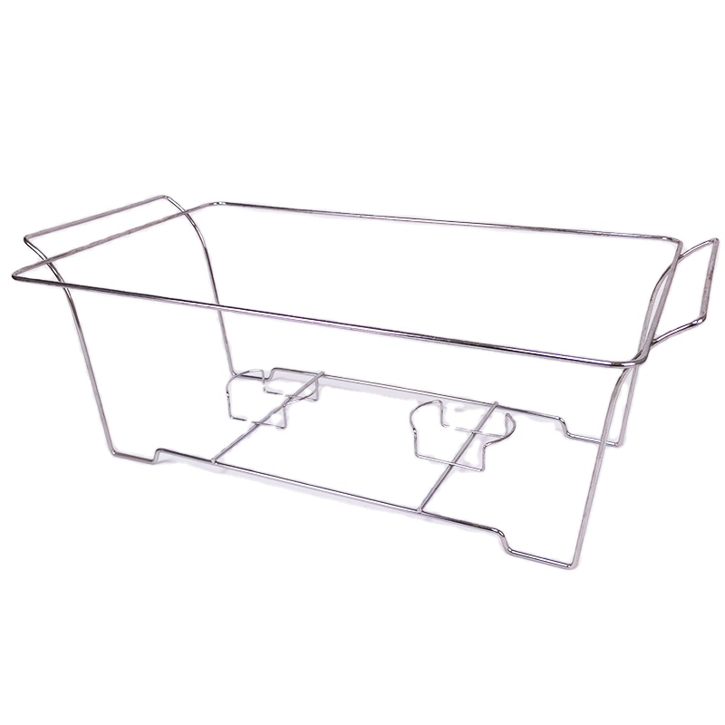 Zhaosheng Hardware - Buffet Chafer Calentador de alimentos Marco de alambre Aluminio Pan Chafing Dish Stand