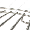 Zhaosheng Hardware - Rejilla redonda para fogatas de gas para exteriores, rejilla para servir, rejilla para cocinar, rejilla para barbacoa de acero inoxidable