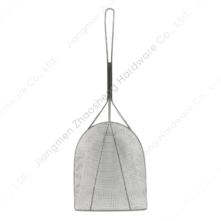 Zhaosheng Hardware - Pala de virutas de chicharrones de acero inoxidable, cuchara de filtro de alimentos, cuchara de malla, espumadera para freír