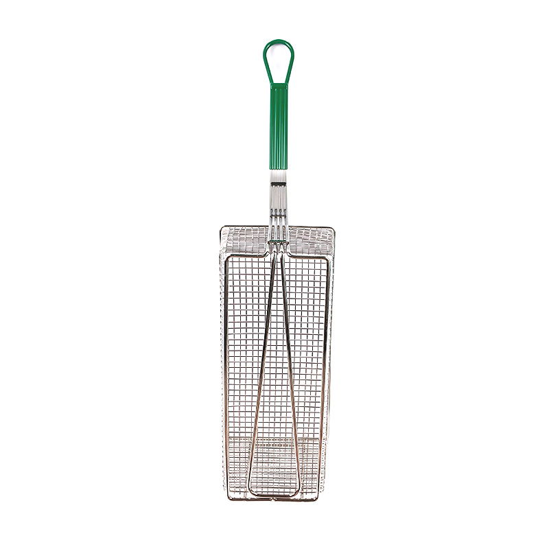 Zhaosheng Hardware - Cesta de freidora comercial para restaurante/cesta para freír con mango de plástico