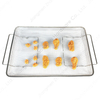 Zhaosheng Hardware - Bandeja comercial para freír al aire con horno y freidora de pared de acero inoxidable
