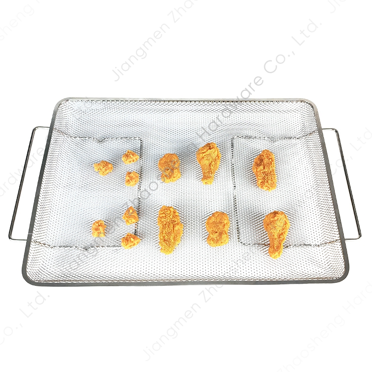 Zhaosheng Hardware - Bandeja comercial para freír al aire con horno y freidora de pared de acero inoxidable