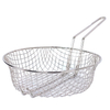Zhaosheng Hardware - Cesta para freír de malla gruesa de 10.0 in, colador de cocina, cesta culinaria