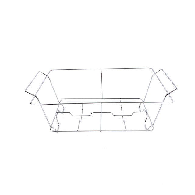 Zhaosheng Hardware - Bandeja de papel de vapor de tamaño completo, bandeja de agua, rejilla para frotar, buffet, fiesta, servir comida, soporte para platos para frotar