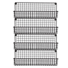 Zhaosheng Hardware - Soporte de almacenamiento para tarros de especias, organizador de condimentos, montaje en pared, especias colgantes