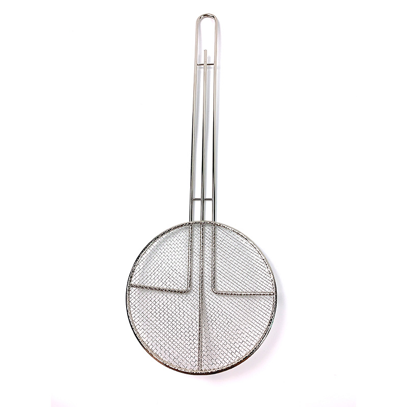 Zhaosheng Hardware - Filtro de cocina de metal con skimmer de malla redonda con mango largo