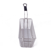 Zhaosheng Hardware - Cesta para freír de acero inoxidable de 9 galones con mango plegable