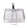 Zhaosheng Hardware- Cesta para freidora de 2,5 galones con mango extraíble recubierto de negro