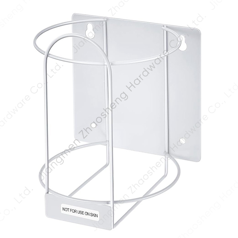 Zhaosheng Hardware - Soporte para recipiente de toallita de alambre, soporte de montaje en pared, dispensador de recipiente, estante organizador