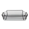 Zhaosheng - Estante de baño sin perforación Estante de baño de Acero Inoxidable Organizador de Almacenamiento de Ducha Negro