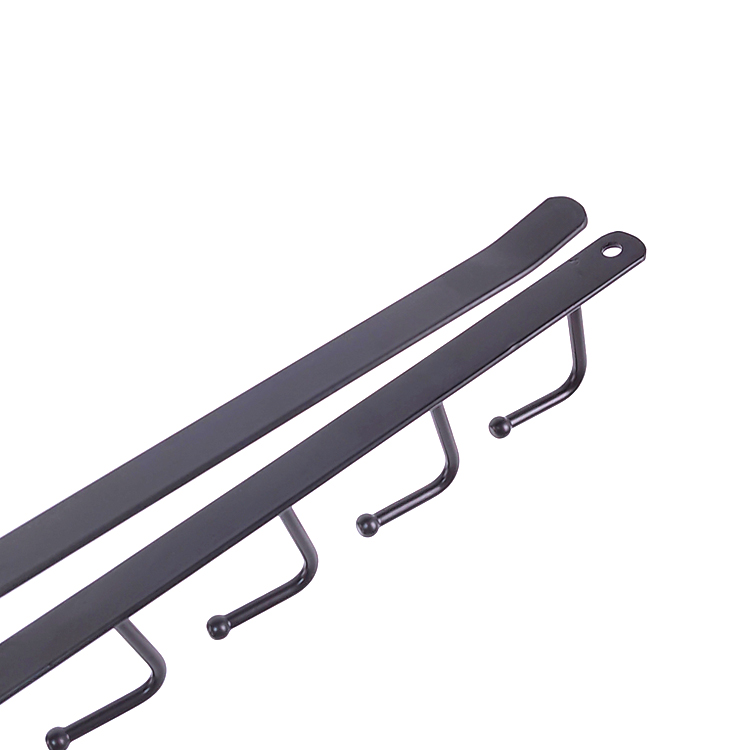 Zhaosheng Hardware - Soporte para tazas de café con estante inferior, colgador de metal para tazas de té