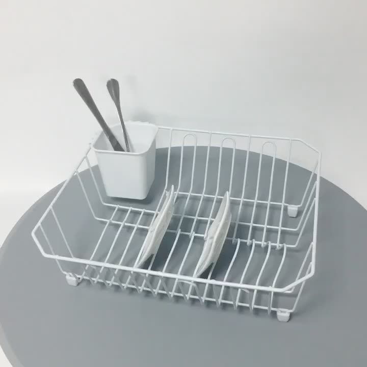 Zhaosheng Hardware - Rejilla de secado de platos escurridor de platos de alambre metálico