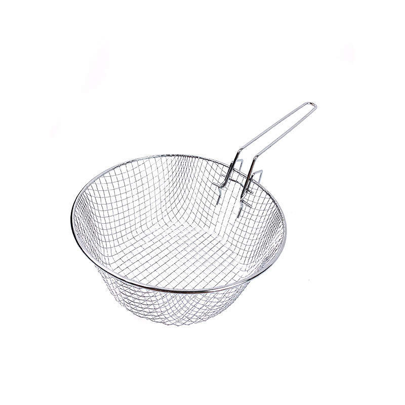 Zhaosheng Hardware - Cesta redonda para freír con mango desmontable