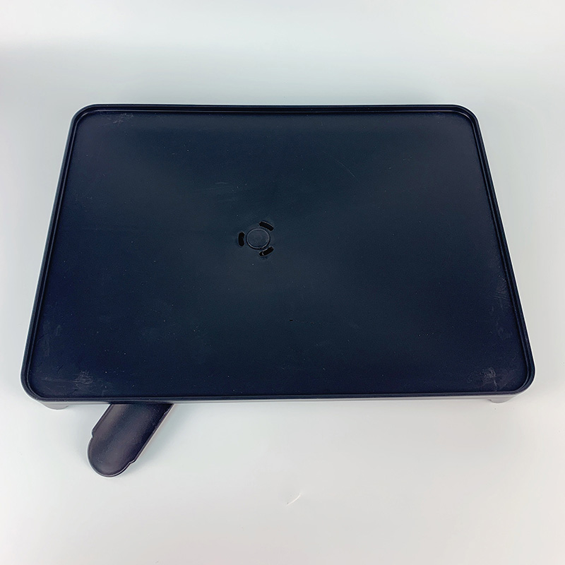 Zhaosheng Hardware - Escurridor de platos de aluminio de 2 niveles con escurridor de tazas y soporte para utensilios