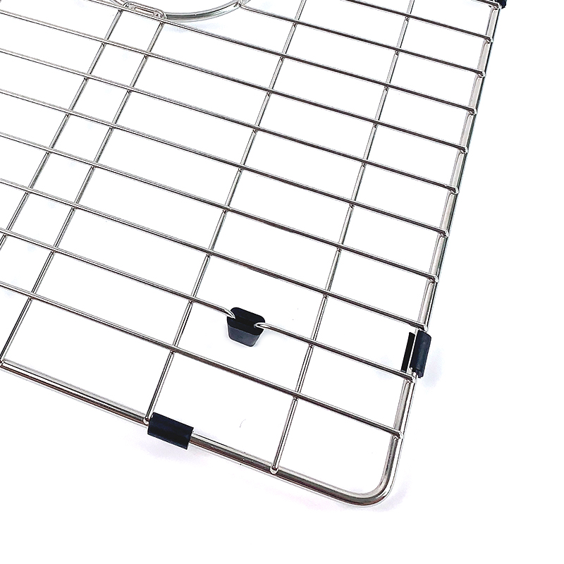 Protector de fregadero de cocina de rejilla inferior de alambre de acero inoxidable personalizado