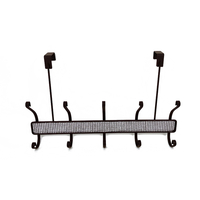 Zhaosheng Hardware - Gancho para colgar llaves en la puerta, gancho para colgar sobre la puerta, ganchos para toallas de metal