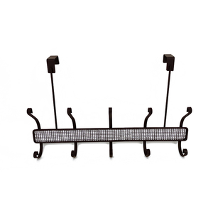 Zhaosheng Hardware - Gancho para colgar llaves en la puerta, gancho para colgar sobre la puerta, ganchos para toallas de metal