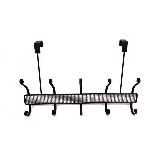 Zhaosheng Hardware - Gancho para colgar llaves en la puerta, gancho para colgar sobre la puerta, ganchos para toallas de metal