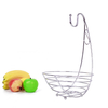 Zhaosheng Hardware - Cesta de frutas de metal de alambre con colgador de plátanos