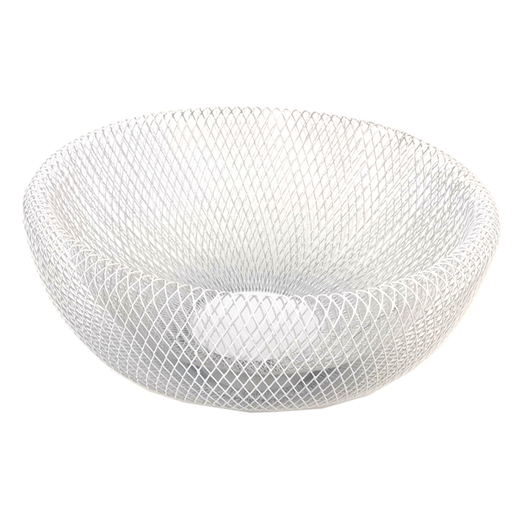 Zhaosheng Hardware - Cesta de almacenamiento de frutas de alambre de metal, organizador de almacenamiento de alimentos, soporte decorativo para fruteros
