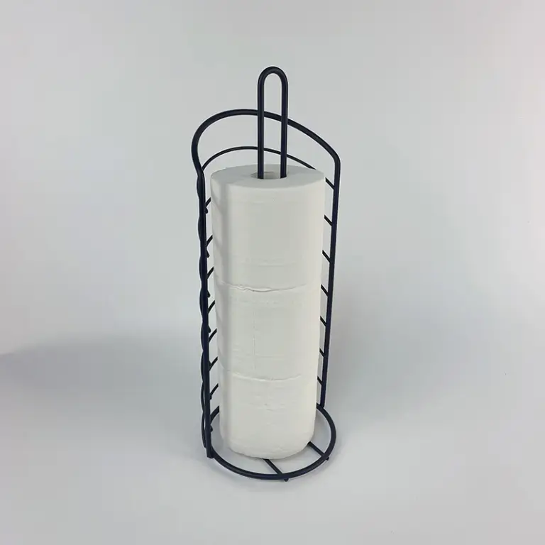 Zhaosheng Hardware - Portarrollos de papel higiénico independiente Portarrollos de papel negro