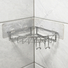 Zhaosheng - Estante de ducha de múltiples esquinas, estante de baño, soportes de almacenamiento, estante de esquina de baño autoadhesivo