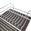 Zhaosheng Hardware - Escurridor de platos de aluminio, estante para secar platos, almacenamiento de cocina