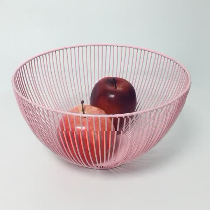 Zhaosheng Hardware - Cesta de frutas de metal, frutero, cestas de pan, almacenamiento de cocina