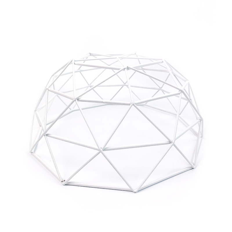 Zhaosheng Hardware - Cesta de Frutas Redonda Grande para encimera, refrigerios, Soporte para Alimentos, Cesta de Alambre de Metal