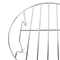 Zhaosheng Hardware - Rejilla Redonda para Enfriar para Hornear, freidora de Aire, Rejilla para cocinar, Rejilla para Olla de Vapor, Rejilla para Vapor de Acero Inoxidable