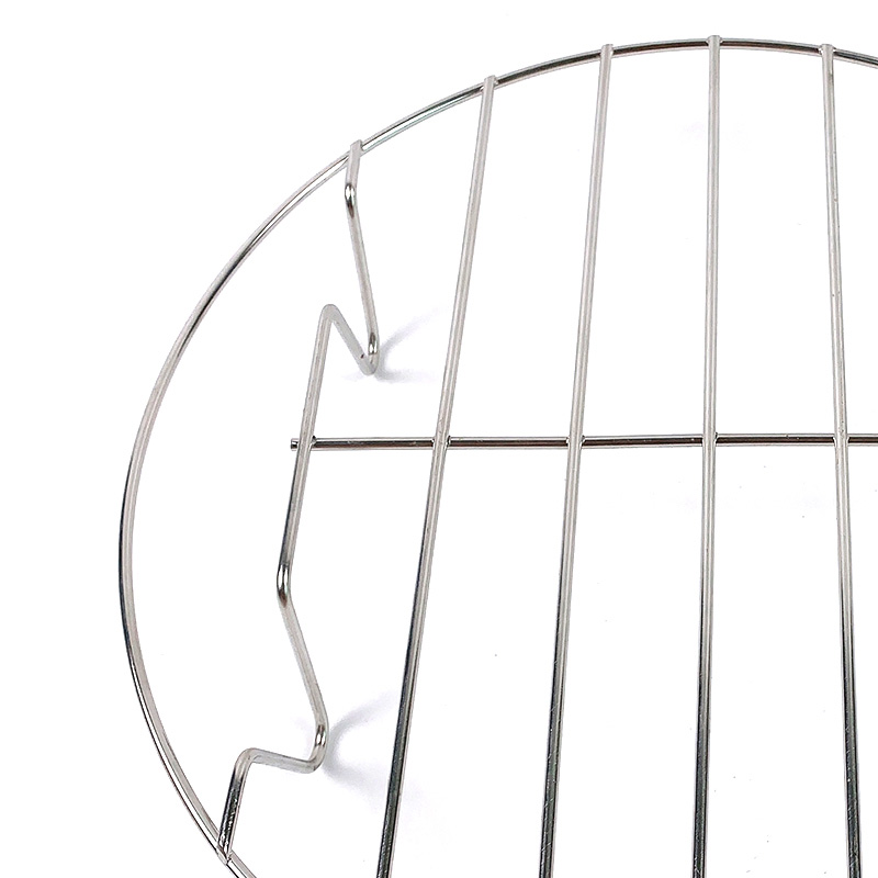 Zhaosheng Hardware - Rejilla Redonda para Enfriar para Hornear, freidora de Aire, Rejilla para cocinar, Rejilla para Olla de Vapor, Rejilla para Vapor de Acero Inoxidable
