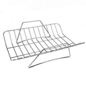 Zhaosheng Hardware - Soporte para pollo Rejilla para costillas Rejilla para cocinar y asar Rejilla para pollo asado de acero inoxidable