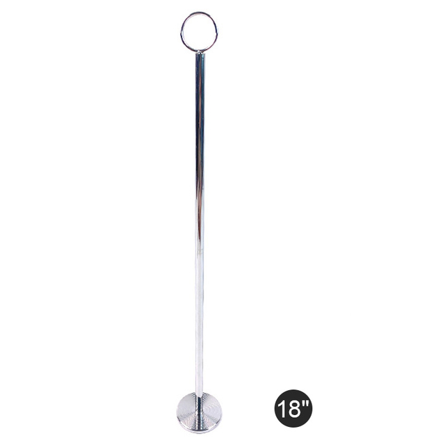 Zhaosheng Hardware - Titular de la tarjeta del número de la tabla del metal del soporte del hotel de la postal del nuevo diseño