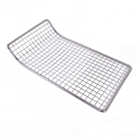 Zhaosheng Hardware - Rejilla rectangular de alambre para enfriar horno, parrilla para cocinar, rejilla para hornear, rejilla para barbacoa de acero inoxidable