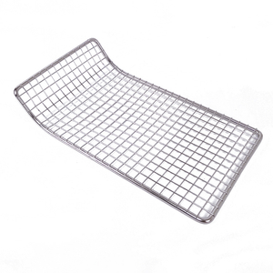 Zhaosheng Hardware - Rejilla rectangular de alambre para enfriar horno, parrilla para cocinar, rejilla para hornear, rejilla para barbacoa de acero inoxidable