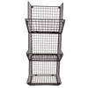 Zhaosheng Hardware - Cesta de alambre de metal para almacenamiento de cocina, organizador de despensa, cesta de frutas colgante