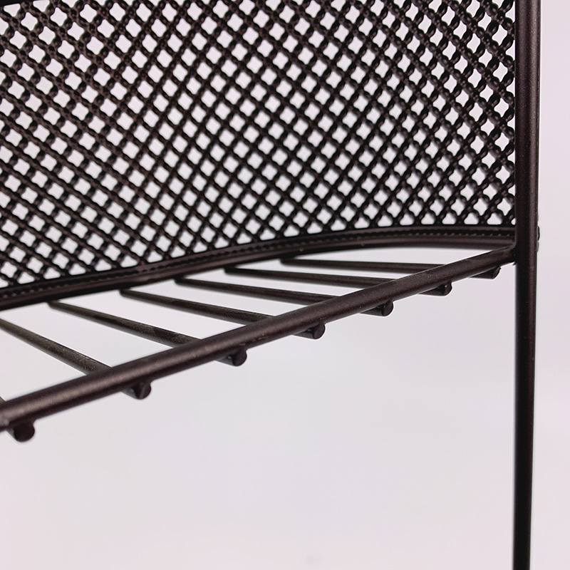 Zhaosheng - Estante de almacenamiento para baño con cabezal de ducha, carrito de ducha de 3 niveles de hierro con 2 ganchos