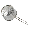 Zhaosheng Hardwar - Cesta para freidora, colador, cesta para freír redonda perforada