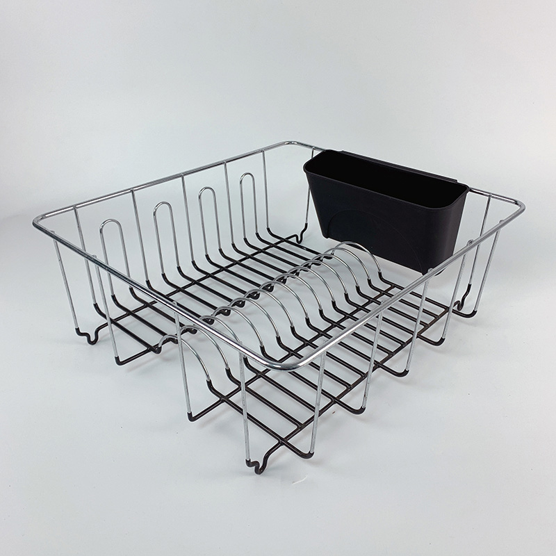 Zhaosheng Hardware - Rejilla para secar platos de gran capacidad con soporte para utensilios