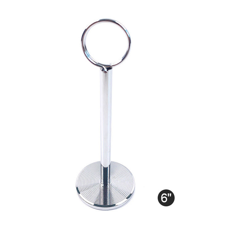 Zhaosheng Hardware - Titular de la receta del número del menú de la mesa Titular de la tarjeta reservada para las bodas de los restaurantes