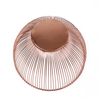 Cesta decorativa para el hogar, alambre chapado en cobre, cesta de frutas, hardware Zhaosheng